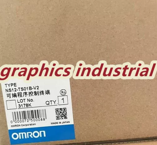 New Genuine OMRON NS12-TS01B-V2 Touch Screen In Box NS12-TS01B-V2