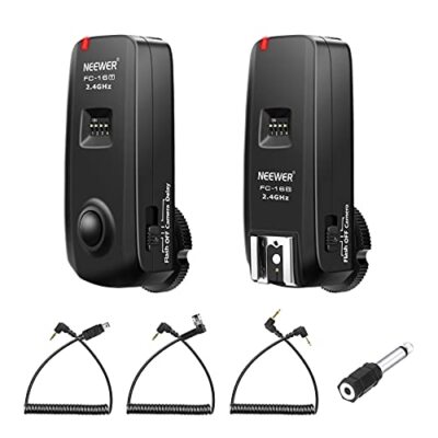 FC-16 Mehrkanal 24GHz 3-IN-1 drahtlos Blitz / Studio Blitzauslöser mit Ferna...