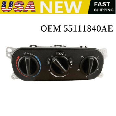 NEW For 07-10 Jeep Wrangler A/C Heater Control Unit Module 55111840AE OEM