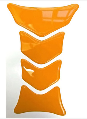 Orange Reifenprofil 160x105mm 3D Resin gewölbt Resin Tankpad # kleine Version