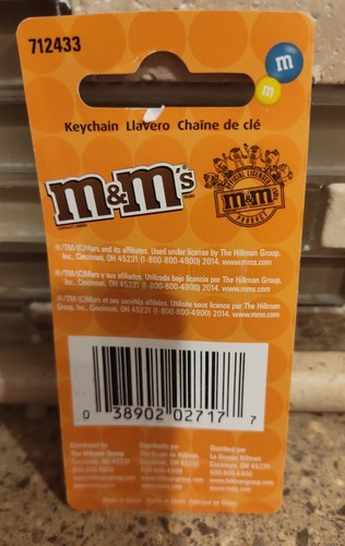 Keychain Multi Colors Collectible Plastic M&Ms Candy - Red, Green or Brown - Picture 3 of 12