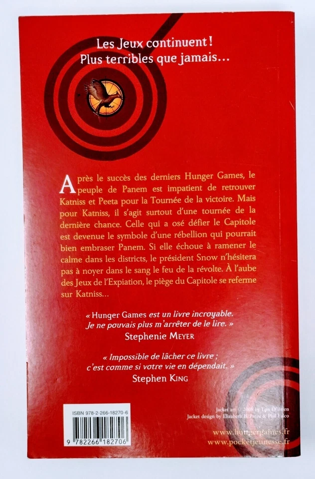 Suzanne Collins - Hunger Games T2 - L'embrasement - Roman francais - Image 3 of 4