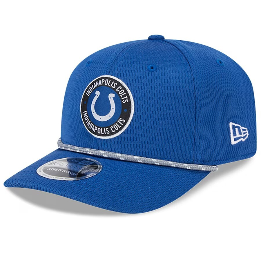 NFL スナップバックキャップ Indianapolis Colts ★ NEW ERA New Era Indianapolis Colts White Golfer Snapback Hat – Long