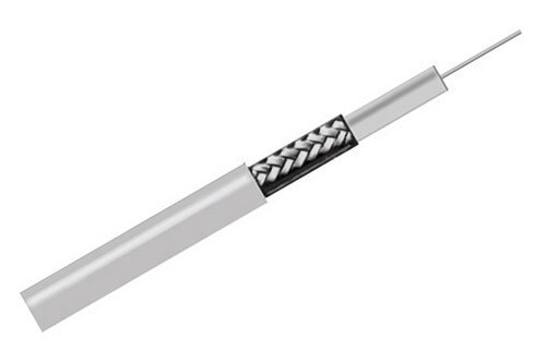 Cavo tv sat rame Bobina coassiale antenna in classe A 5mm matassa 100mt (rame) - Foto 2 di 7