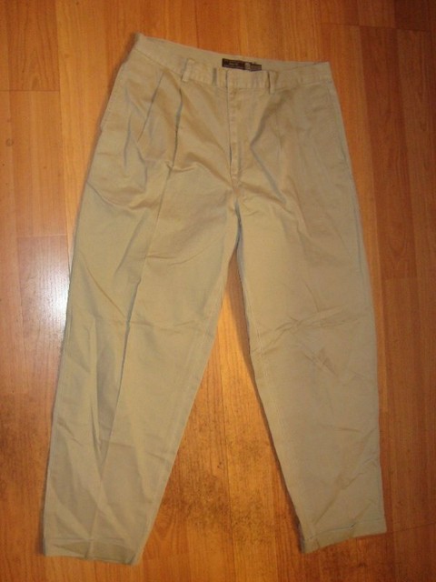 gap easy fit khaki / chino pants 36 30 | eBay