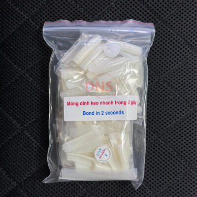 USN Natural Straight Nail Tip Refill Bag (500 Tips/bag) *Pick any size*
