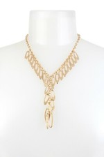 ROBERT LEE MORRIS Shaky Oval Link Fringe Y-Dr...