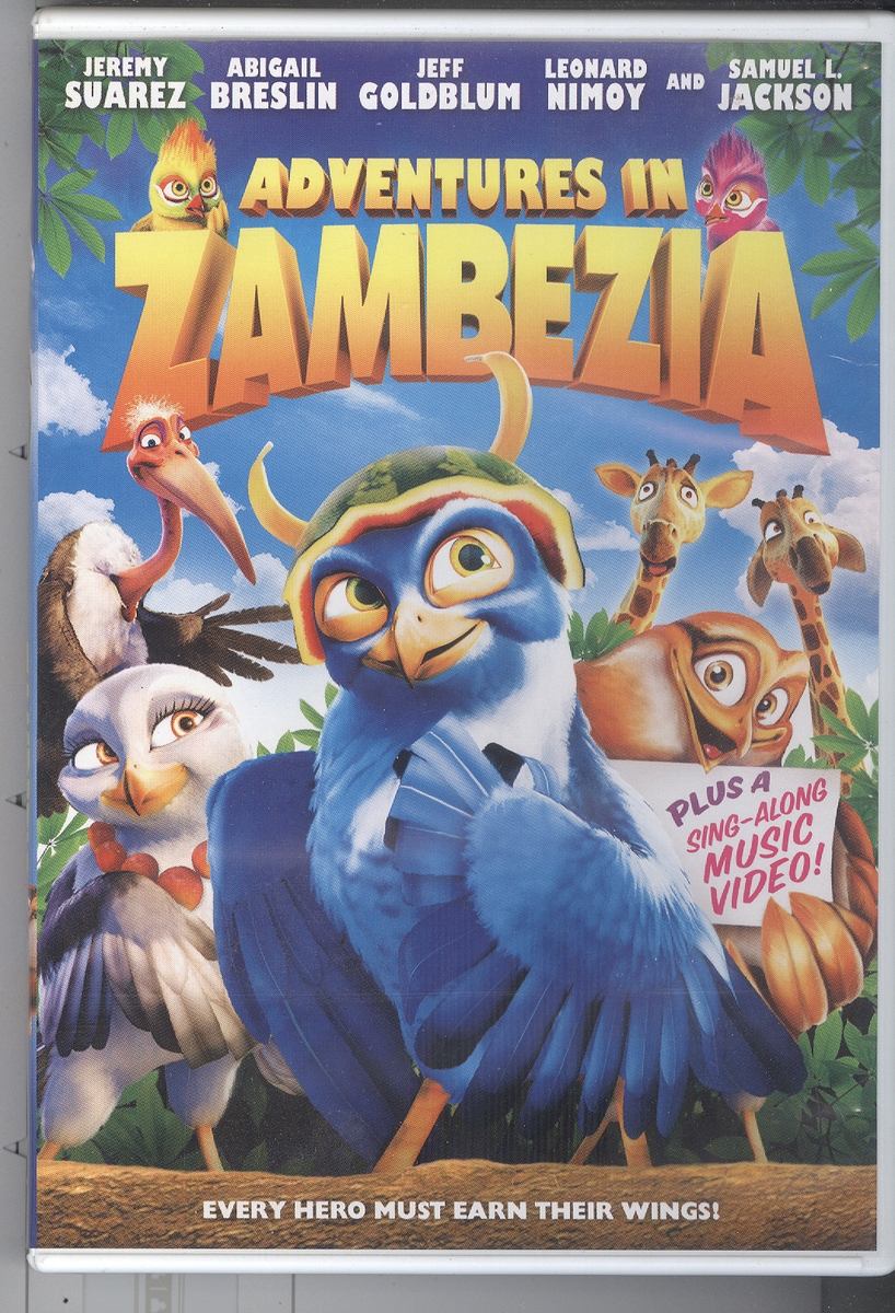 Adventures In Zambezia (2012 WS DVD) Animation Leonard Nimoy