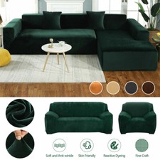 Copridivano Elasticizzato in Velluto Copridivano Copridivano Mobili Divano Settee Slipcover