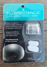NuBrilliance Microdermabrasion Fine Diamond Tip  10 Replacement Filters C4