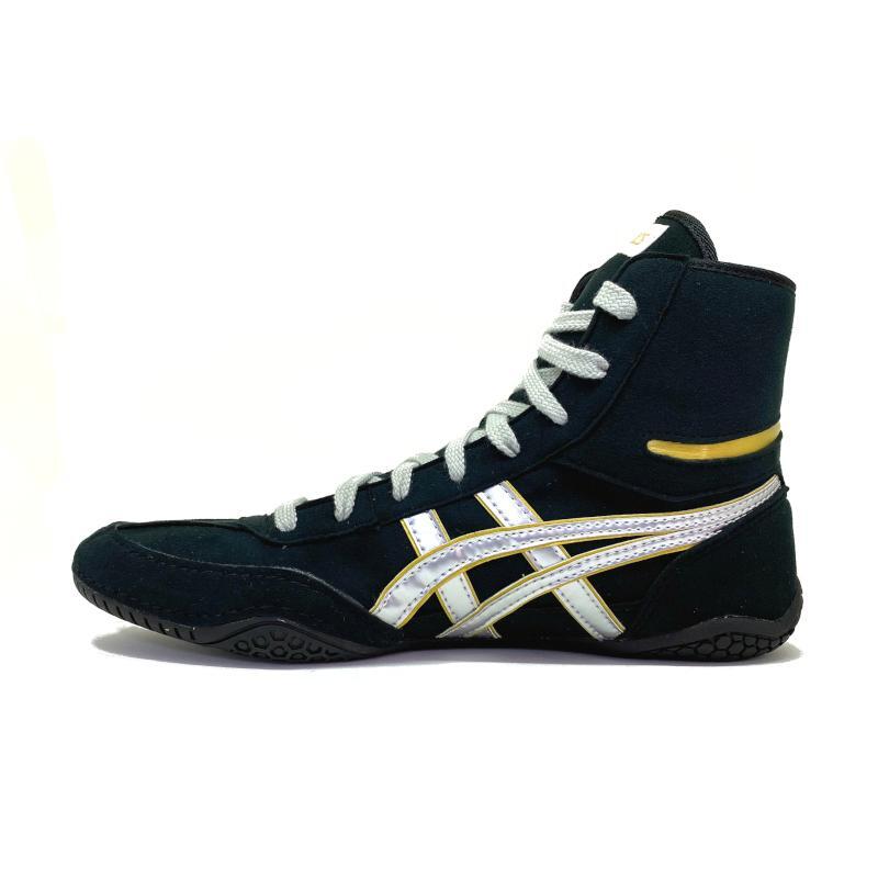 ASICS Wrestling Shoes EXEO 1083A001 Black/Silver/Gold TWR900 2023