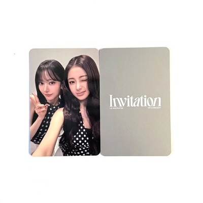 LE SSERAFIM] VR CONCERT：INVITATION / Lenticular Random Photocard