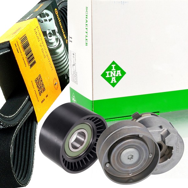 Conti 7PK1795 Keilrippenriemen-Satz + Spanner FüR Renault Laguna Nissan-image