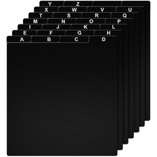 26 Pcs Vinyl Album Divider A-z Record Divider DVD Cd File Alphabet Record Org...