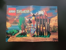 LEGO Set 6246 Pirates: Islanders Crocodile Cage 100% Complete w/Manual