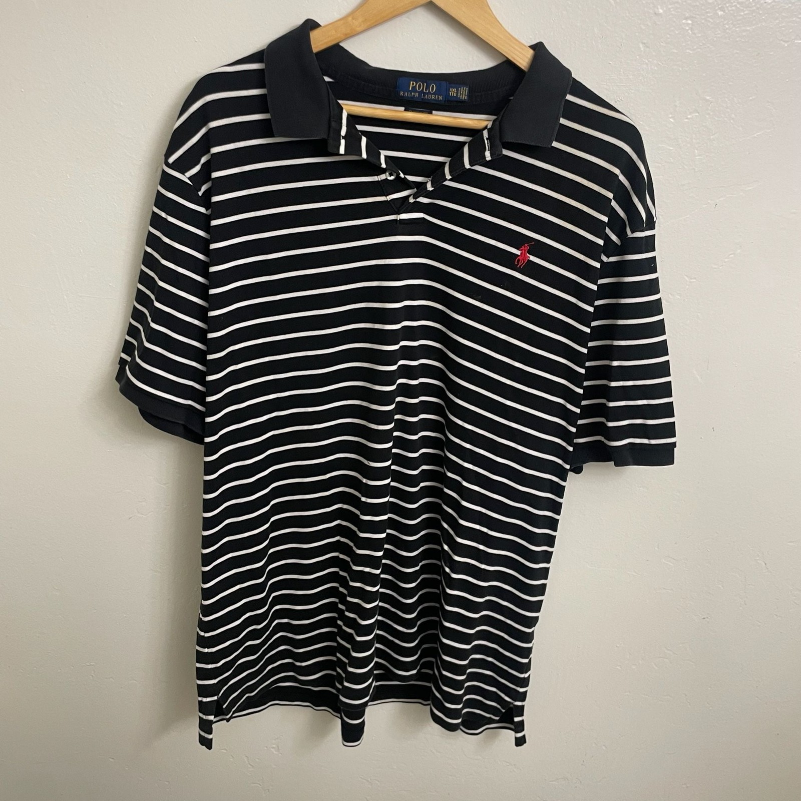 Vintage Polo Ralph Lauren Classic Fit Striped Polo Shirt XXL