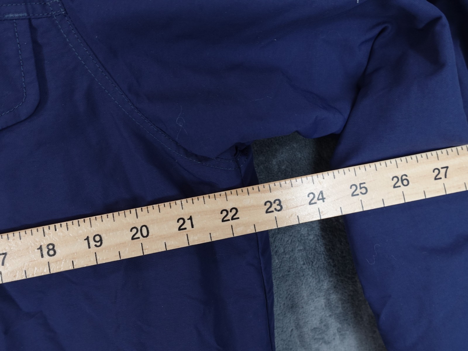 Patagonia Jacket Mens Medium Blue Isthmus Parka Sherpa Lined Outdoor Hiking Coat image 7