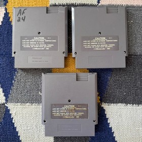 Castlevania Nintendo NES Lot - 1, 2 Simons Quest, 3 Draculas Curse - Konami