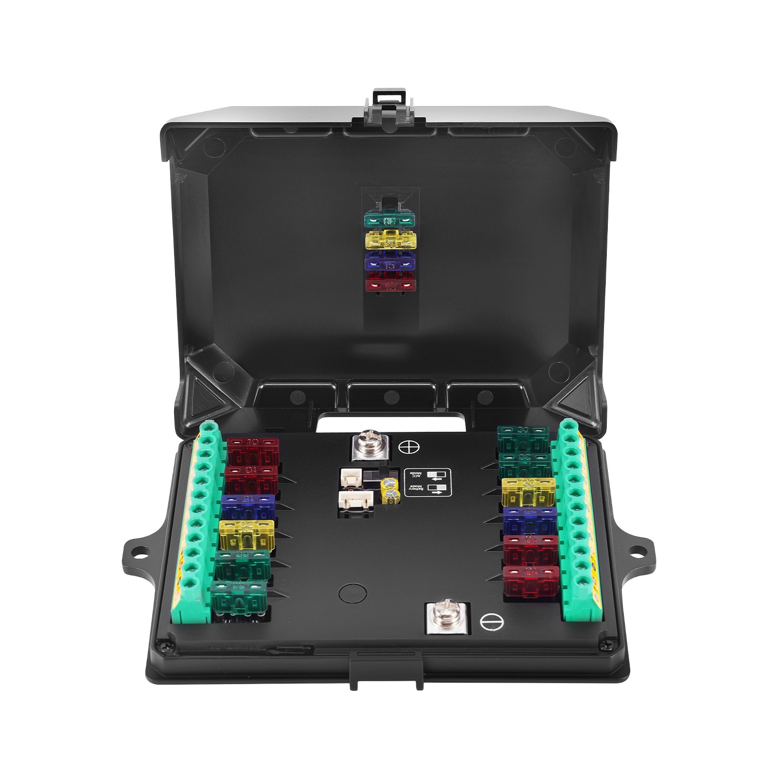 Switch Panel 12 Gang RGB APP Control For 4WD Truck UTV ATV Marine 80A Waterproof