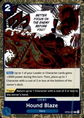 One Piece - Hound Blaze (OP05-057) - Rare