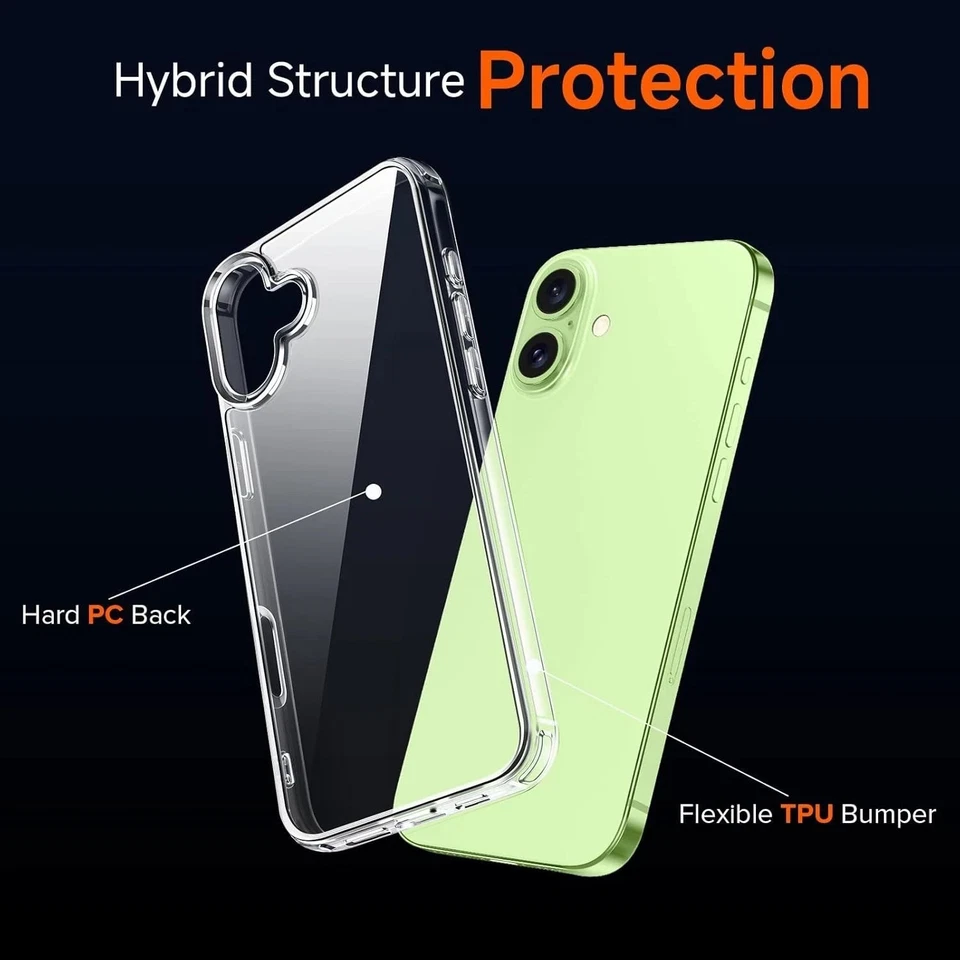 Case for iPhone 17 17 Air 17pro 17 Pro Max Clear shockproof Case Cover UK - Image 2 of 4