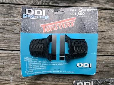 ODI Twisters schwarz SRAM Grip Shift SRT 800 X-Ray NOS Schaltknöpfe Vintage MTB