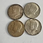 Kennedy Half Dollar LOT SALE - 1965-1968 50c - 40% Silver 4-Coins