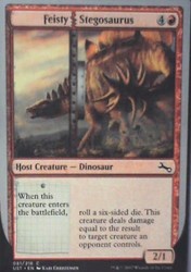 Feisty Stegosaurus 81 Common Unstable Magic: The Gathering