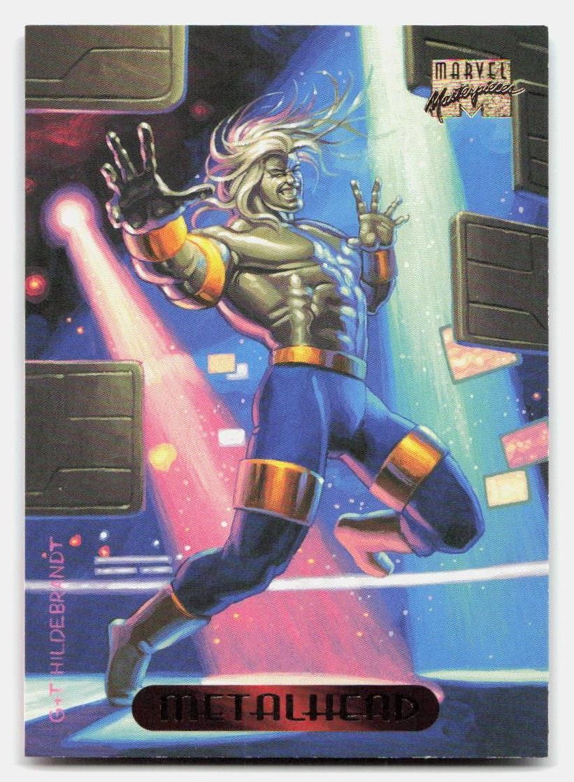 1994 Fleer Marvel Masterpieces Hildebrandt Brothers #75 Metalhead
