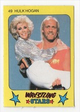 1986 MONTE GUM WRESLING STARS HULK HOGAN JOAN RIVERS R81
