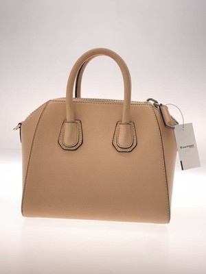 Givenchy Antigona Mini Beige Leather 2Way Handbag Top Handle 
