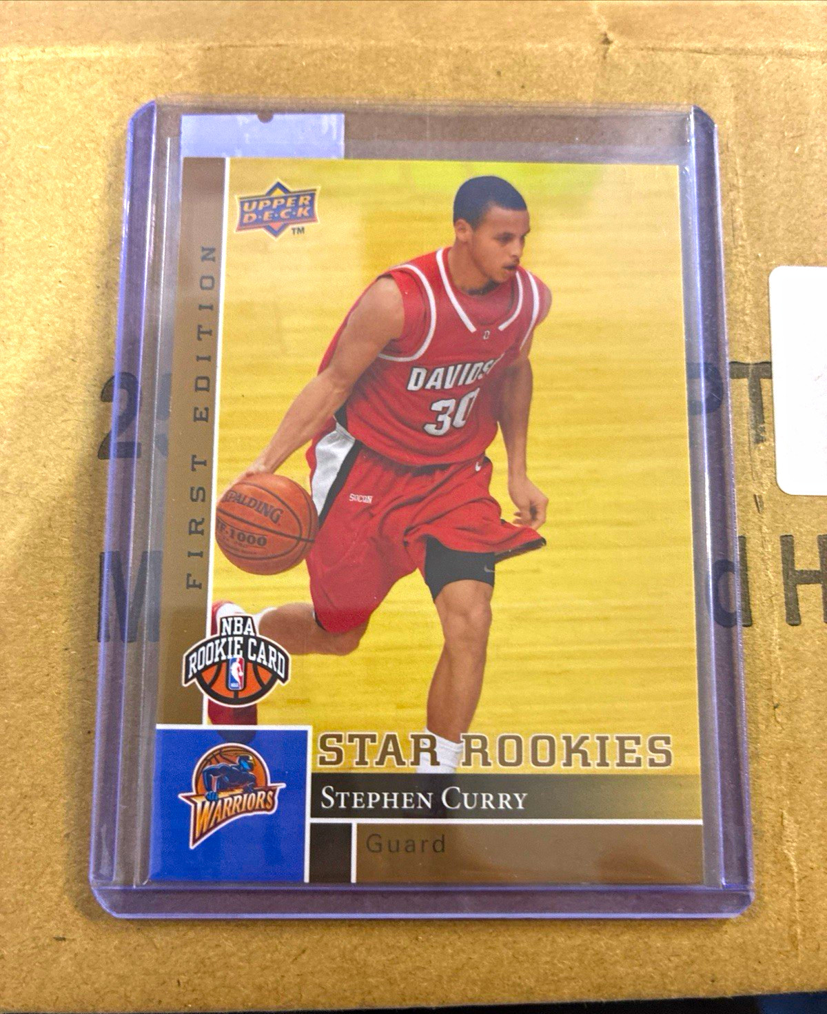 Upper Deck 2009-10 First Edition Star Rookies Stephen Curry RC #196