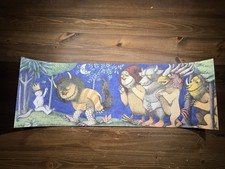 "Where the Wild Things Are   Art ScreenPrint Poster By Maurice Sendak BNG XX/300