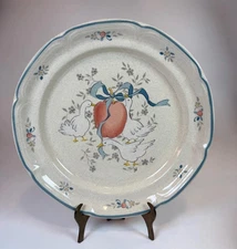 Vintage International Marmalade Goose Dinner Plates 10.5 in Set Of 2 Duck Whimsy
