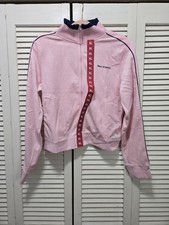 NWT Juicy Couture Pink Velour Track Jacket And Pants Set - Size XL - Y2K Style
