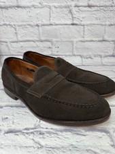 Allen Edmonds Como Penny Loafers Suede Men’s 11 D 