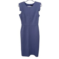 J. Crew Women's Lavendar Purple Resume Dress Size 2T Tall Long Workwear Office