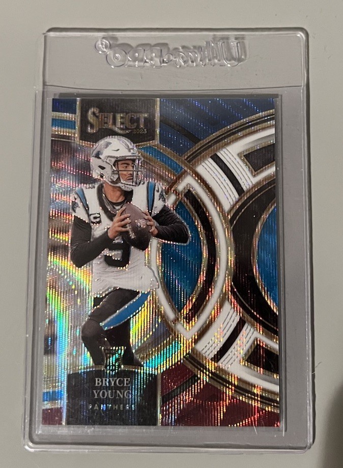 2023 Panini Select - Premier Level Bryce Young #167 Tri-Color Prizm /225 (RC)