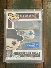 Funko Pop Doc Holiday Walmart Exclusive Signed Val Kilmer COA JSA