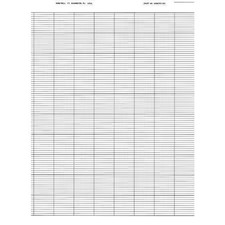 Honeywell Bn  46182707-001 Strip Chart, Fanfold, Range None, 115 Ft