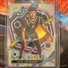 TOPPS COSMIC CHROME 2023-24 CAM JOHNSON #14 BROOKLYN NETS NBA BASKETBALL