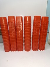 120 LOT Cage Cups Round 8 fl. oz. Hanging Feed  Water Cage Poultry Chicken Feed