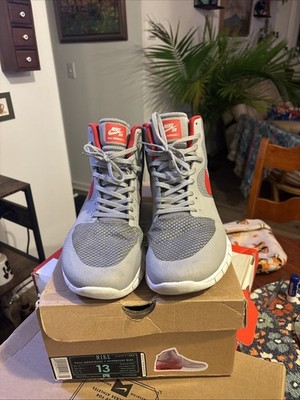 Size 13 Paul Rodriguez 7 Hyperfuse Max Red And Grey