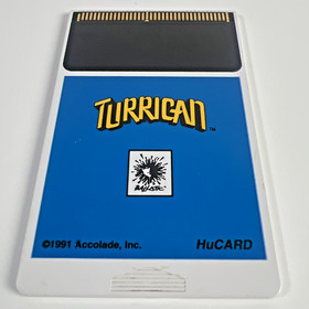 Turrican game For Turbo Grafx 16 - HuCARD Only - Tested and works great