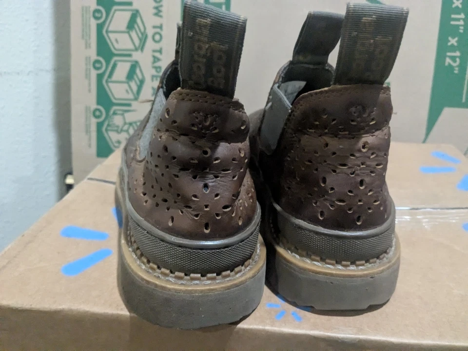 Botas de Trabajo Georgia Giant Romeo GB00564 Talla 8.5 M Mujer Perforadas Cuero RARO Foto 3 de 4