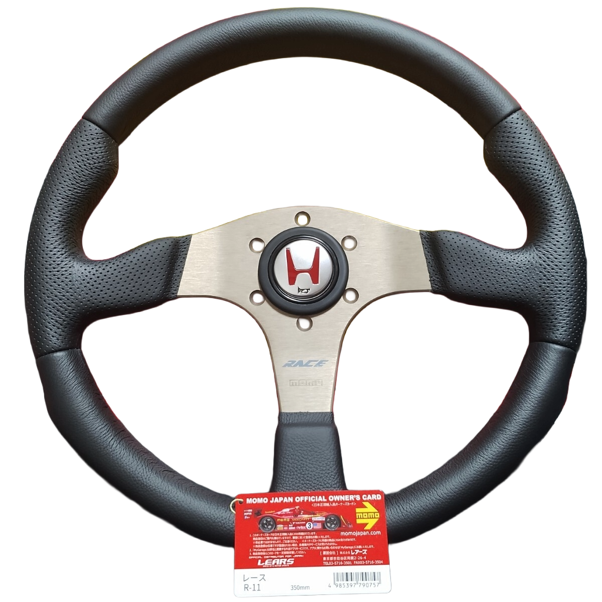 200SX　momoハンドル MOMO RACE 350mm Steering Wheel 35φ Honda Horn Button JDM NSX S2000