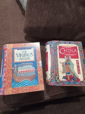 VIKINGS treasure chests running press plus free Ancient China box sets