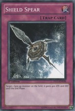 Shield Spear - YS11-EN038 - Common - 1st Edition - Damaged - Dawn of the Xyz