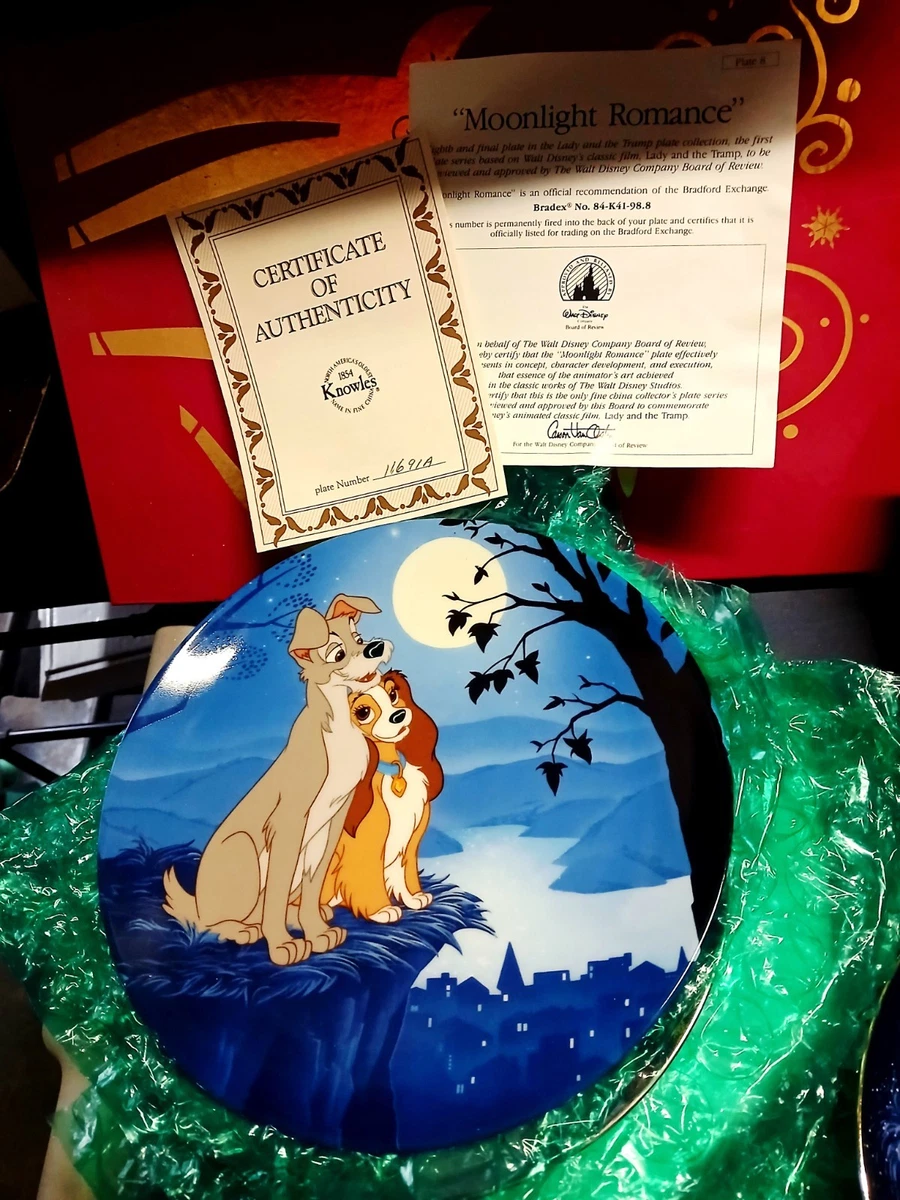 Lady & the Tramp Disney Plates (1968-Now) for sale | eBay