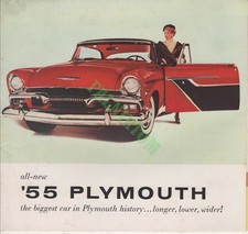 Dealer Brochure - 1955 Plymouth Belvedere Savoy Plaza - 12 Pages